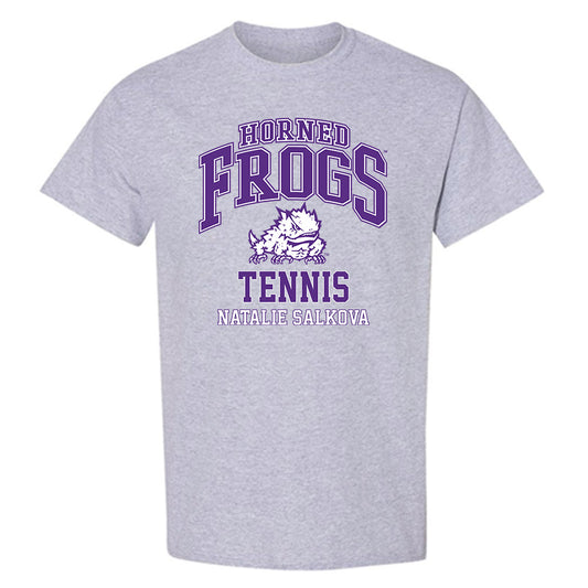 TCU - NCAA Women's Tennis : Natalie Salkova - Classic Fashion Shersey T-Shirt-0