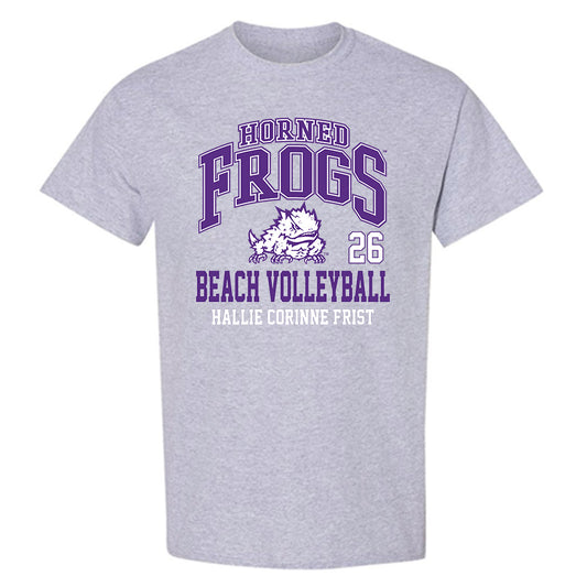 TCU - NCAA Beach Volleyball : Hallie Corinne Frist - Classic Fashion Shersey T-Shirt