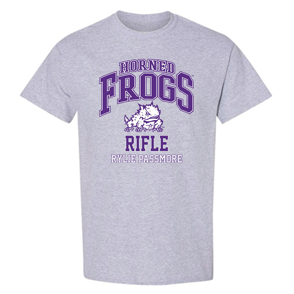 TCU - NCAA Rifle : Rylie Passmore - Classic Fashion Shersey T-Shirt-0