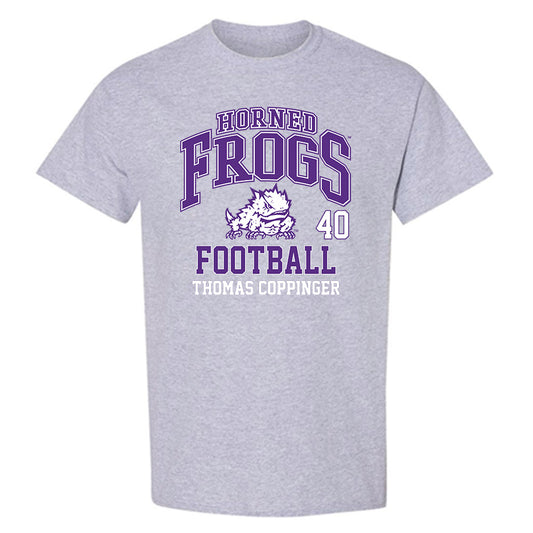 TCU - NCAA Football : Thomas Coppinger - Classic Fashion Shersey T-Shirt-0