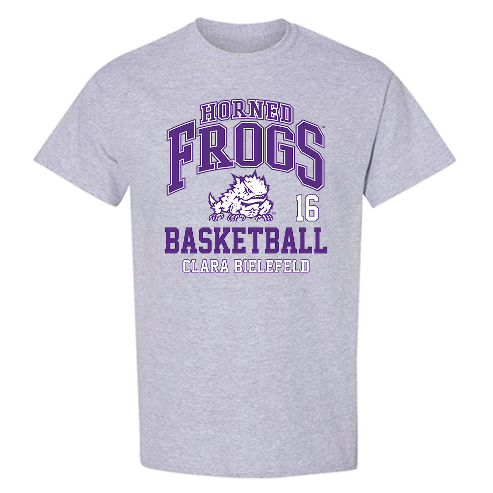 TCU - NCAA Women's Basketball : Clara Bielefeld - Classic Fashion Shersey T-Shirt-0