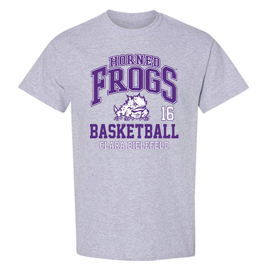 TCU - NCAA Women's Basketball : Clara Bielefeld - Classic Fashion Shersey T-Shirt-0