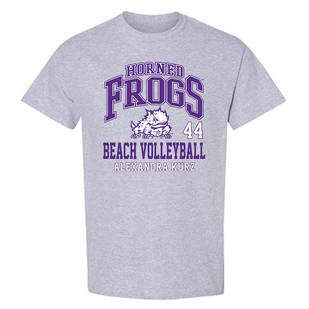 TCU - NCAA Beach Volleyball : Alexandra Kurz - Classic Fashion Shersey T-Shirt