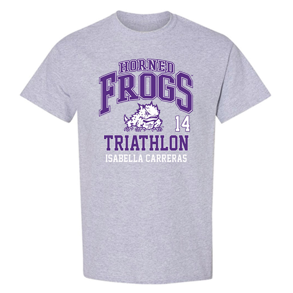 TCU - NCAA Triathlon : Isabella Carreras - Classic Fashion Shersey T-Shirt-0