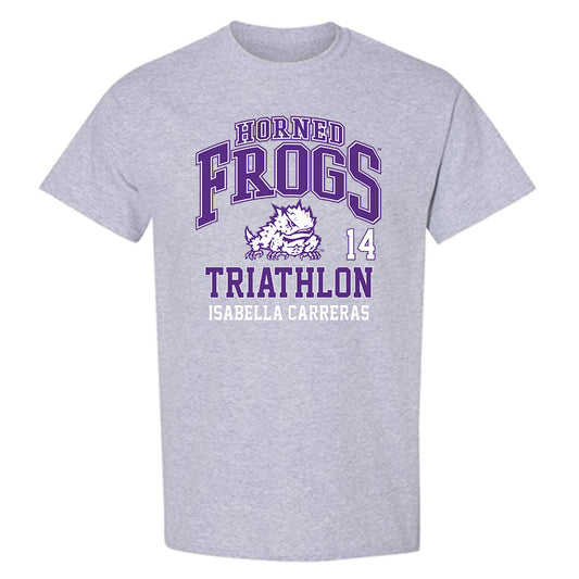 TCU - NCAA Triathlon : Isabella Carreras - Classic Fashion Shersey T-Shirt-0