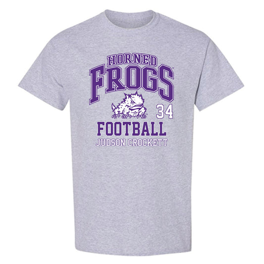 TCU - NCAA Football : Judson Crockett - Classic Fashion Shersey T-Shirt