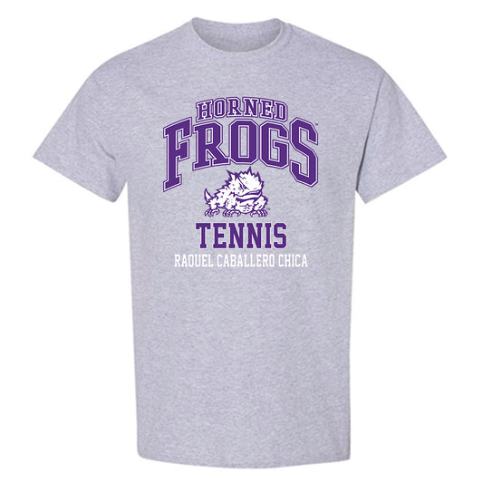 TCU - NCAA Women's Tennis : Raquel Caballero Chica - Classic Fashion Shersey T-Shirt-0