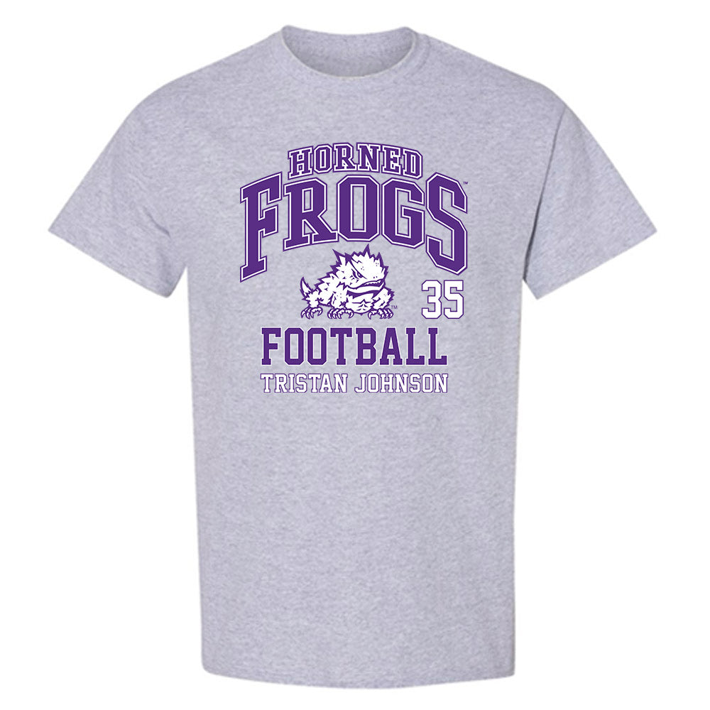 TCU - NCAA Football : Tristan Johnson - T-Shirt