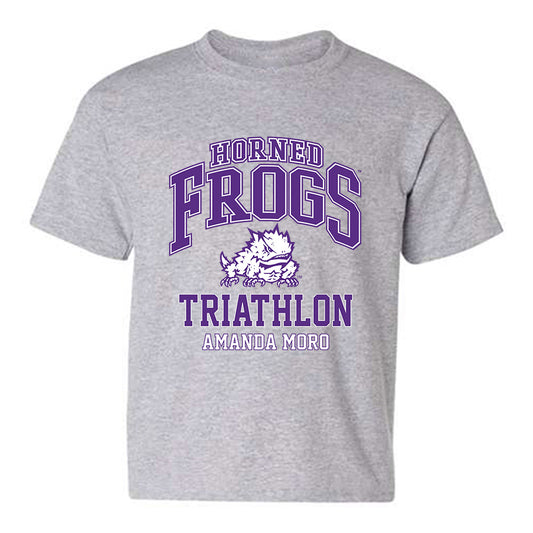 TCU - NCAA Triathlon : Amanda Moro - Classic Fashion Shersey Youth T-Shirt-0