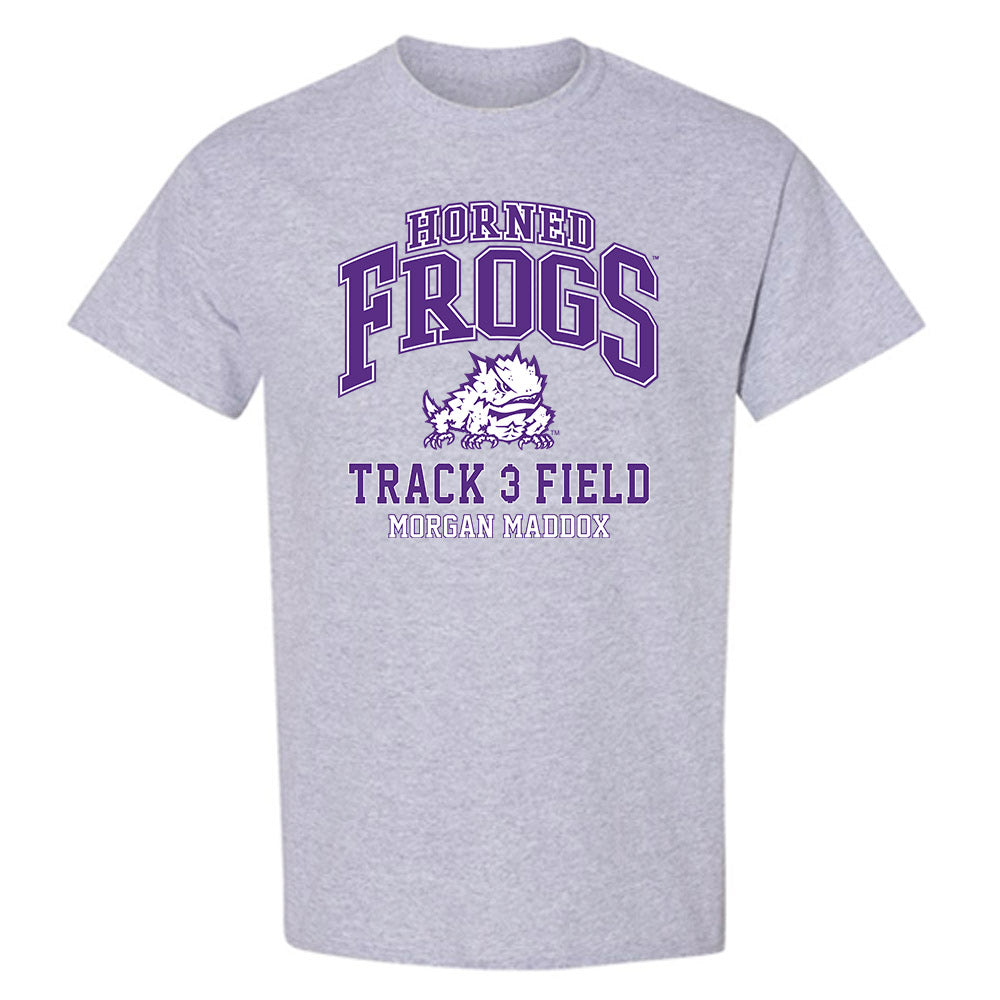 TCU - NCAA Women's Track & Field : Morgan Maddox - Classic Fashion Shersey T-Shirt-0