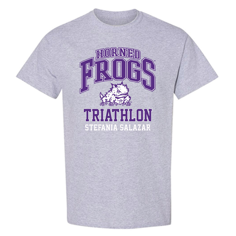 TCU - NCAA Triathlon : Stefania Salazar - Classic Fashion Shersey T-Shirt-0