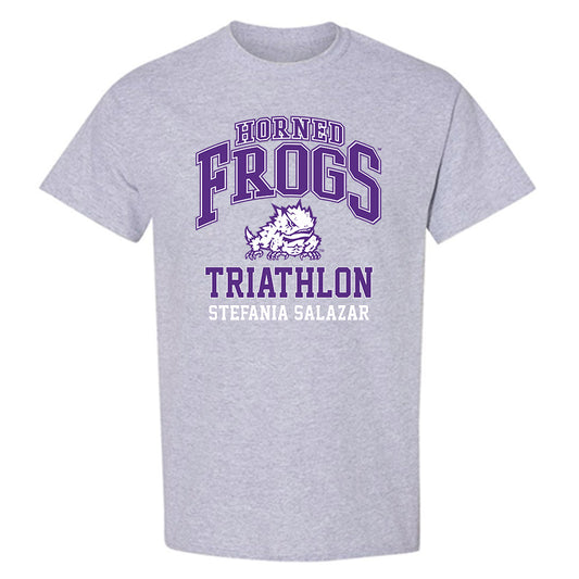 TCU - NCAA Triathlon : Stefania Salazar - Classic Fashion Shersey T-Shirt-0