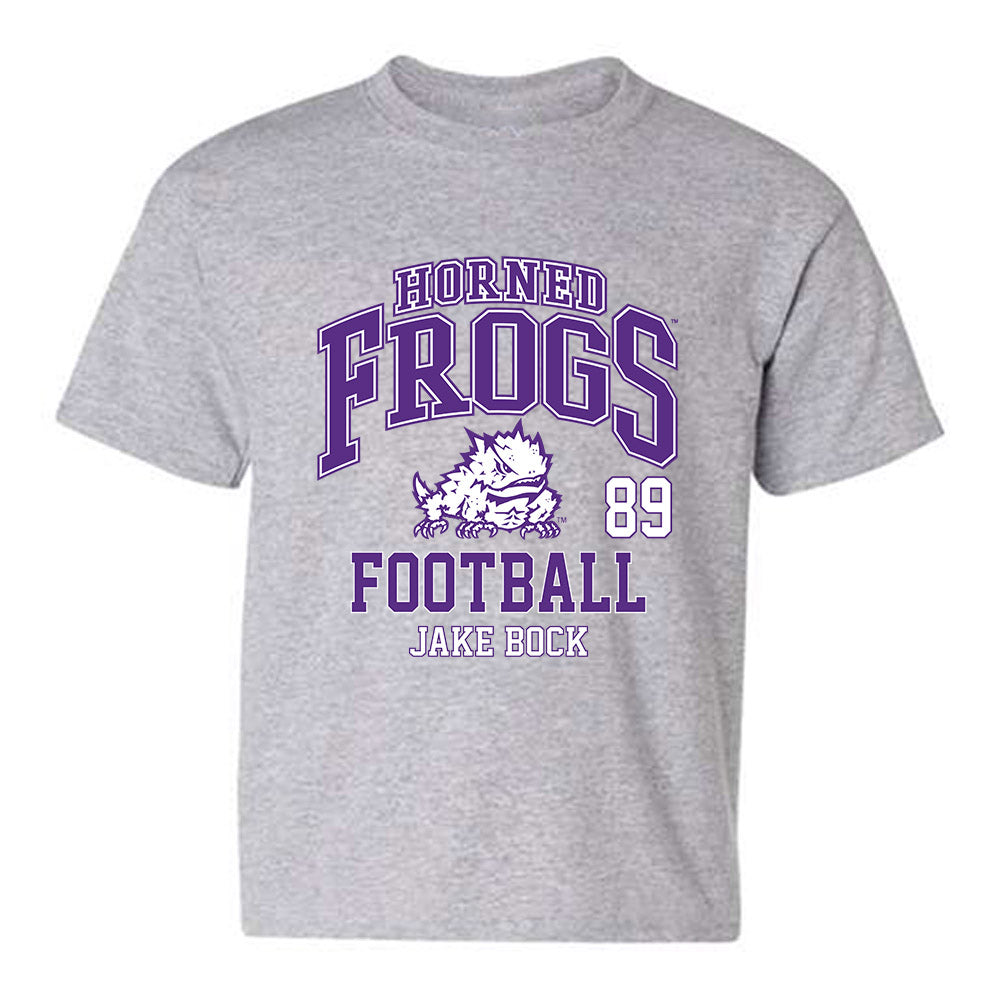 TCU - NCAA Football : Jake Bock - Classic Fashion Shersey Youth T-Shirt-0