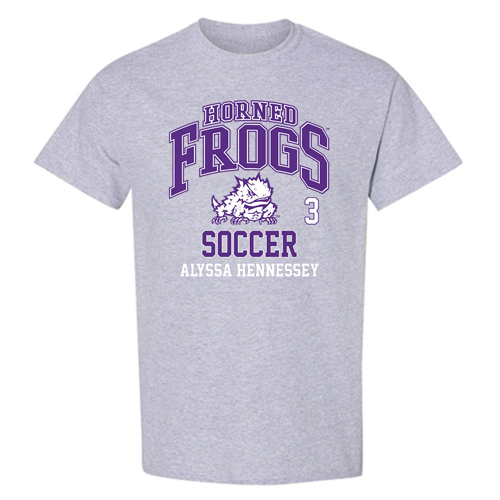 TCU - NCAA Women's Soccer : Alyssa Hennessey - Classic Fashion Shersey T-Shirt