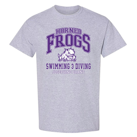 TCU - NCAA Women's Swimming & Diving : Josephine Brant - Classic Fashion Shersey T-Shirt-0