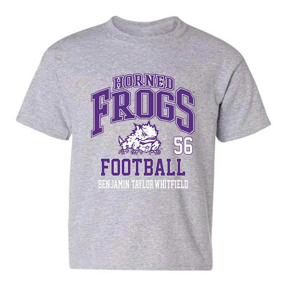 TCU - NCAA Football : Benjamin Taylor-Whitfield - Classic Fashion Shersey Youth T-Shirt-0