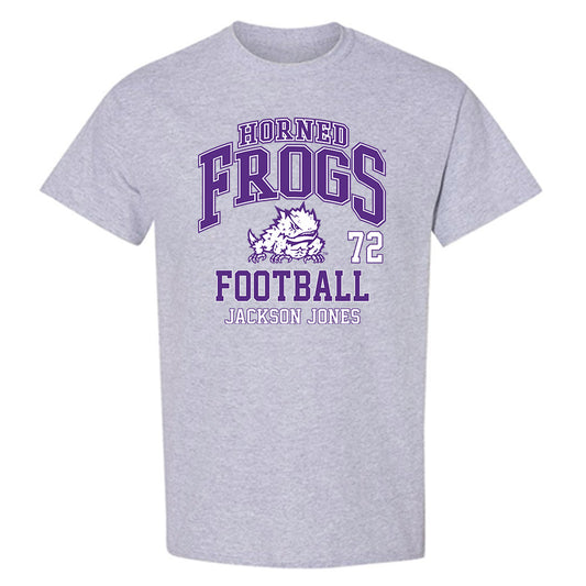 TCU - NCAA Football : Jackson Jones - Classic Fashion Shersey T-Shirt-0
