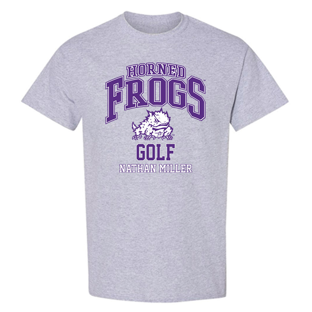 TCU - NCAA Men's Golf : Nathan Miller - Classic Fashion Shersey T-Shirt-0