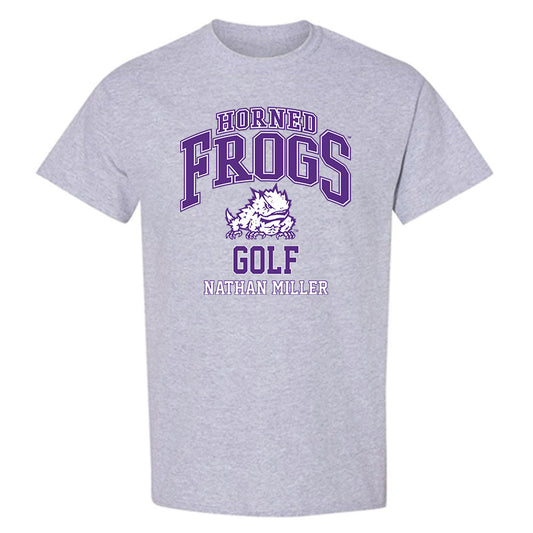 TCU - NCAA Men's Golf : Nathan Miller - Classic Fashion Shersey T-Shirt-0