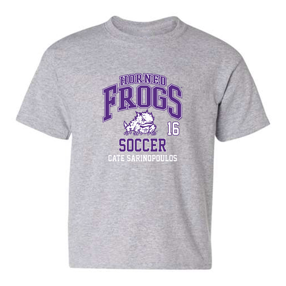 TCU - NCAA Women's Soccer : Cate Sarinopoulos - Classic Fashion Shersey Youth T-Shirt