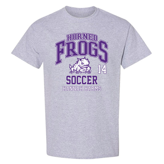 TCU - NCAA Women's Soccer : Hannah Harms - Classic Fashion Shersey T-Shirt-0
