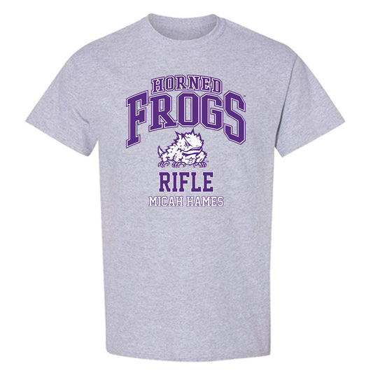 TCU - NCAA Rifle : Micah Hames - Classic Fashion Shersey T-Shirt-0