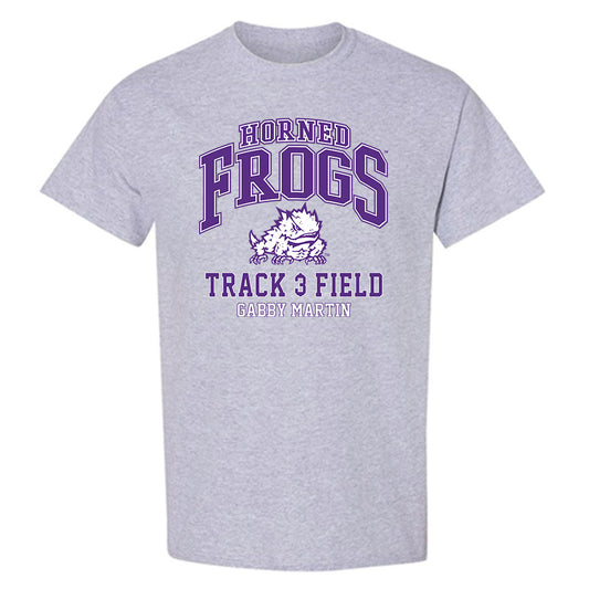 TCU - NCAA Women's Track & Field : Gabby Martin - Classic Fashion Shersey T-Shirt-0