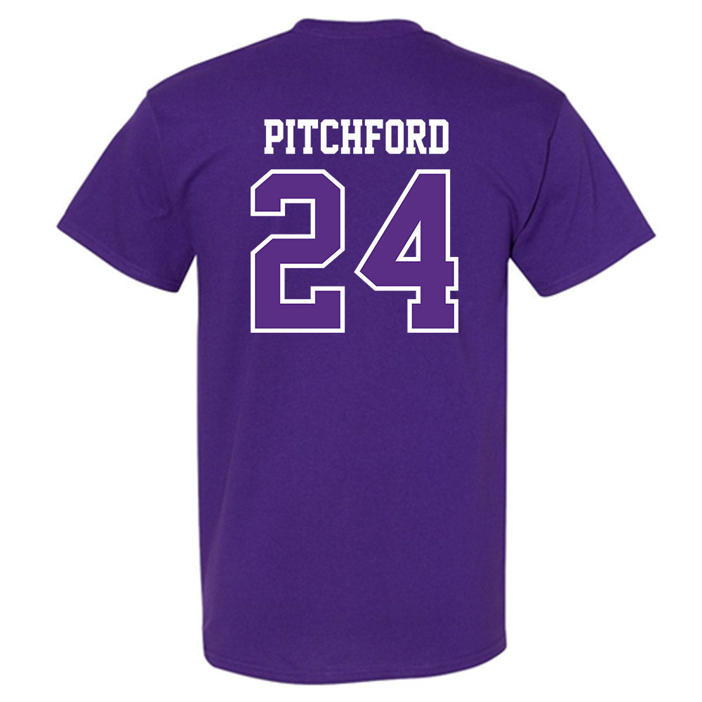 TCU - NCAA Football : Joe Pitchford - Classic Fashion Shersey T-Shirt-1