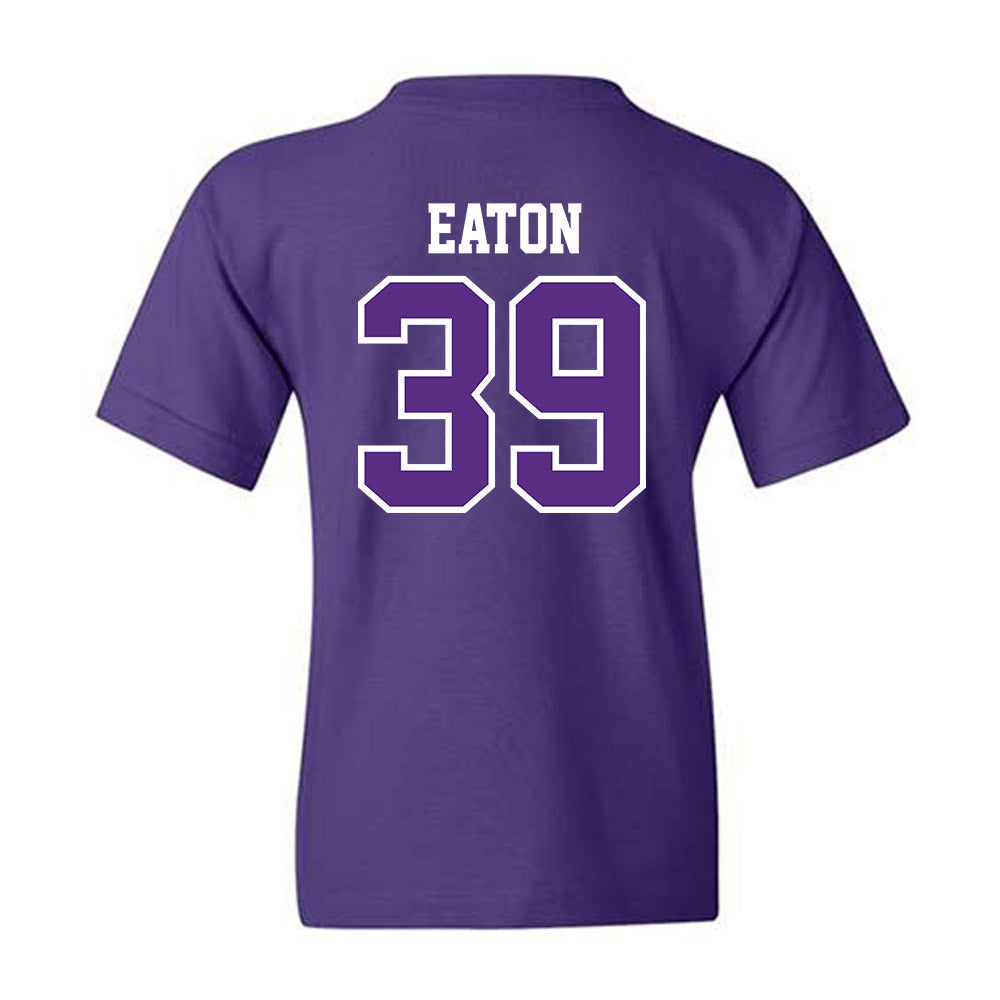 TCU - NCAA Baseball : Cole Eaton - Classic Fashion Shersey Youth T-Shirt-1