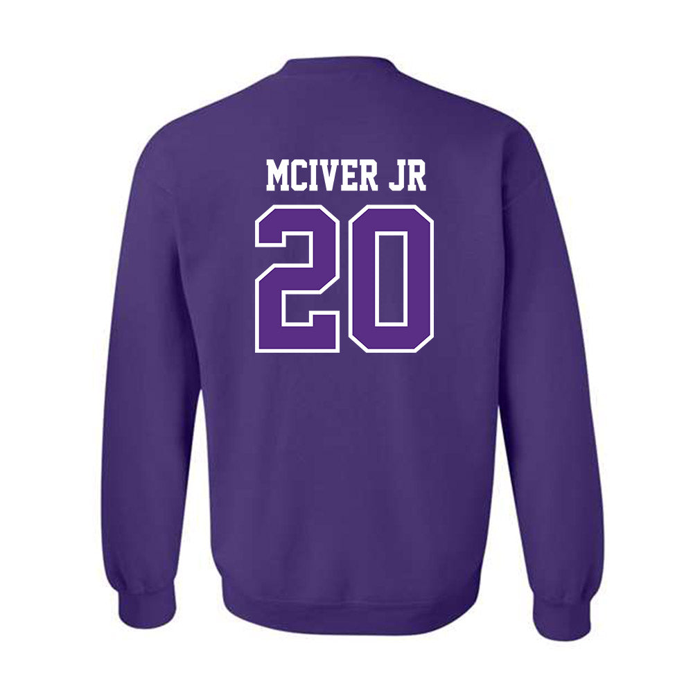 TCU - NCAA Football : Jevon McIver Jr - Classic Fashion Shersey Crewneck Sweatshirt