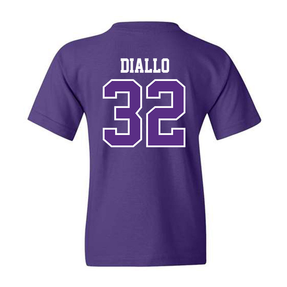 TCU - NCAA Men's Basketball : Malick Diallo - Classic Fashion Shersey Youth T-Shirt