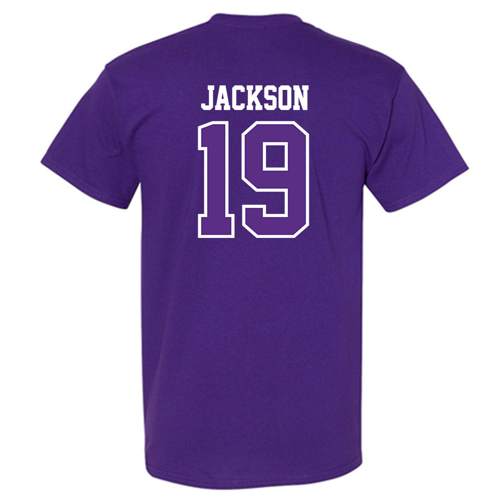 TCU - NCAA Football : Kylin Jackson - Classic Fashion Shersey T-Shirt-1