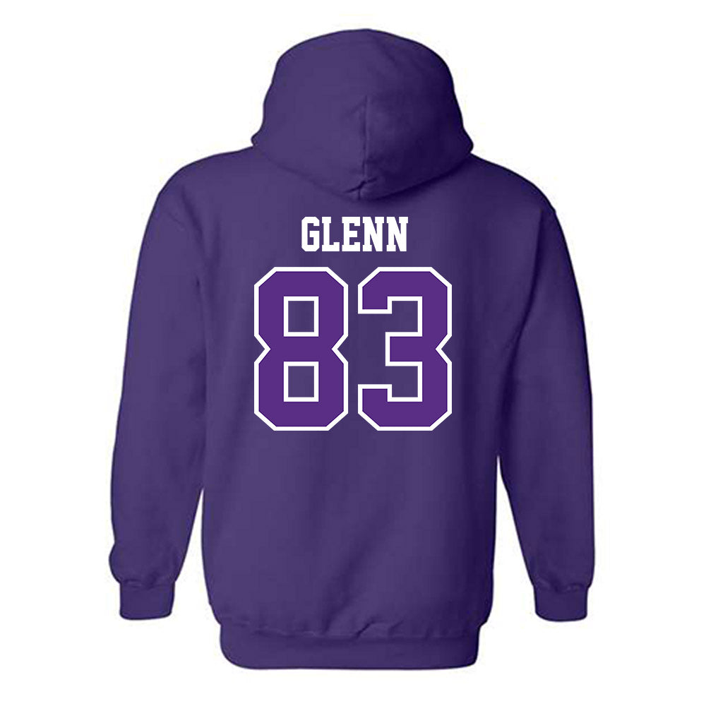TCU - NCAA Beach Volleyball : Natalie Glenn - Classic Fashion Shersey Hooded Sweatshirt-1