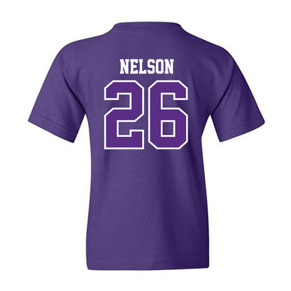 TCU - NCAA Baseball : Cade Nelson - Classic Fashion Shersey Youth T-Shirt-1