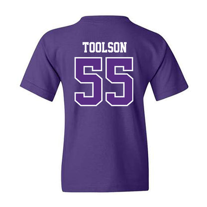 TCU - NCAA Men's Basketball : Tanner Toolson - Classic Fashion Shersey Youth T-Shirt-1