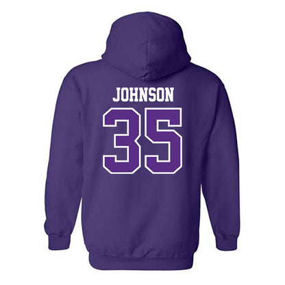 TCU - NCAA Football : Tristan Johnson - Hooded Sweatshirt