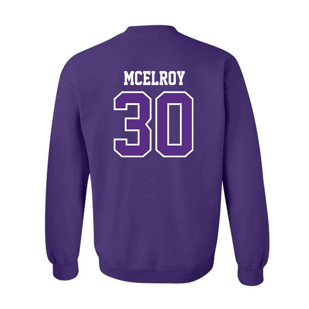 TCU - NCAA Men's Basketball : Drew McElroy - Classic Fashion Shersey Crewneck Sweatshirt