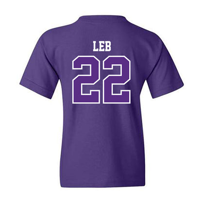 TCU - NCAA Women's Soccer : Georgia Leb - Classic Fashion Shersey Youth T-Shirt-1