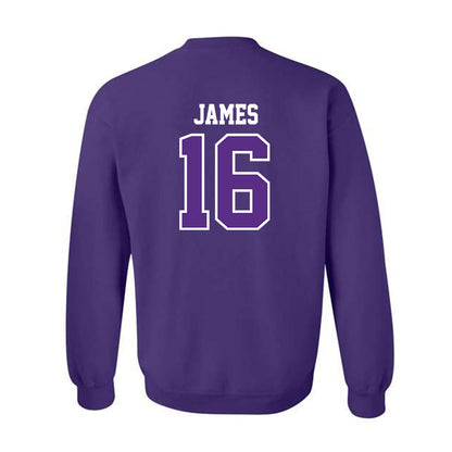 TCU - NCAA Football : Braylon James - Classic Fashion Shersey Crewneck Sweatshirt