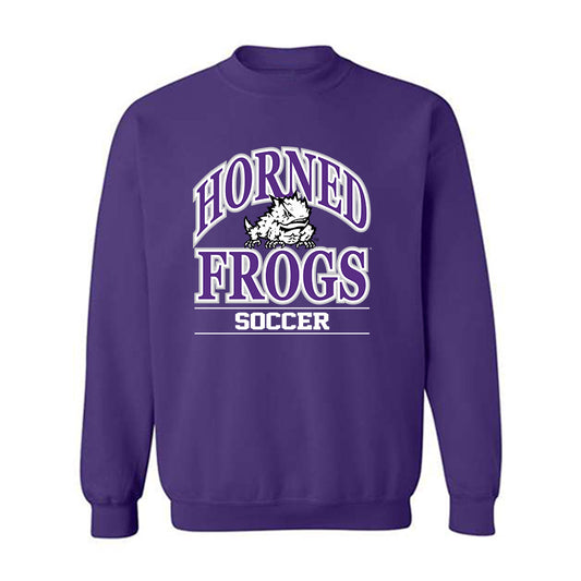 TCU - NCAA Women's Soccer : Hannah Harms - Classic Fashion Shersey Crewneck Sweatshirt-0