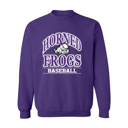 TCU - NCAA Baseball : Kyuss Gargett - Classic Fashion Shersey Crewneck Sweatshirt-0