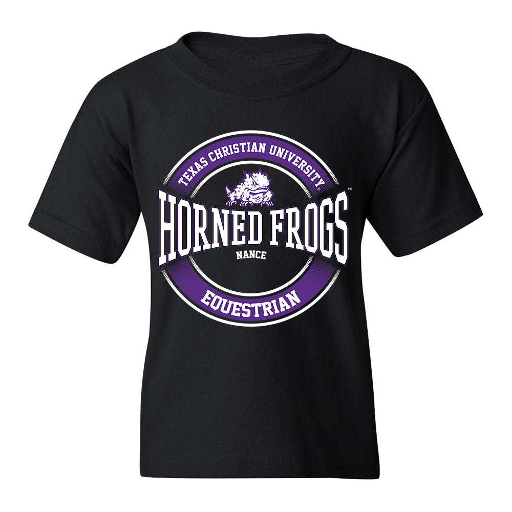 TCU - NCAA Equestrian : Hattie Nance - Classic Fashion Shersey Youth T-Shirt