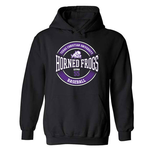 TCU - NCAA Baseball : Walter Quinn - Classic Fashion Shersey Hooded Sweatshirt-0