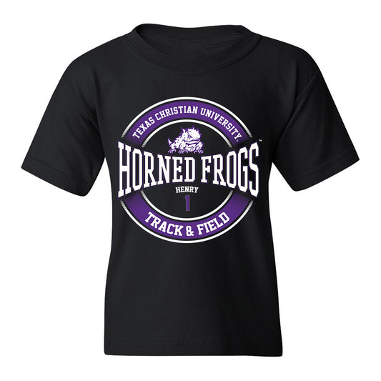 TCU - NCAA Men's Track & Field : Giovouni Henry - Classic Fashion Shersey Youth T-Shirt