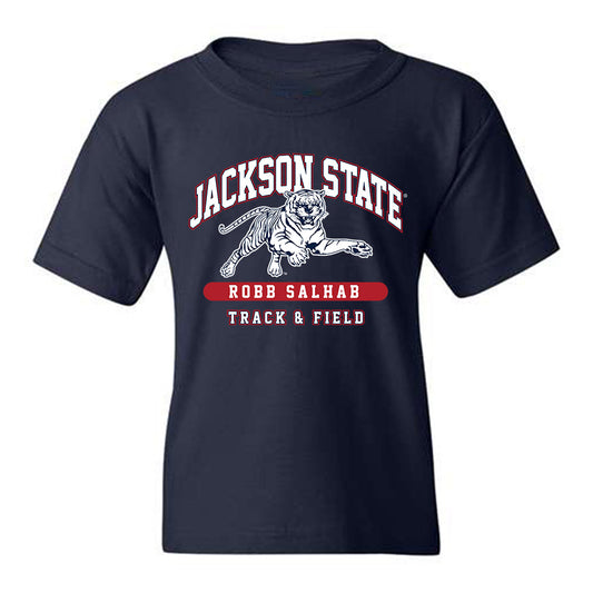 Jackson State - NCAA Men's Track & Field : Robb Salhab - Classic Fashion Shersey Youth T-Shirt