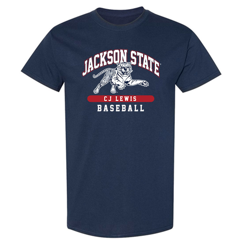 Jackson State - NCAA Baseball : CJ Lewis - Classic Fashion Shersey T-Shirt