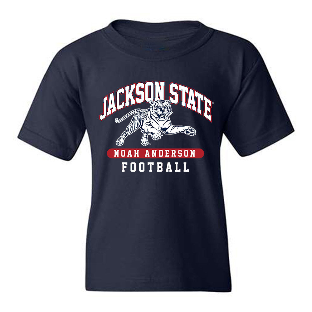 Jackson State - NCAA Football : Noah Anderson - Classic Fashion Shersey Youth T-Shirt-0