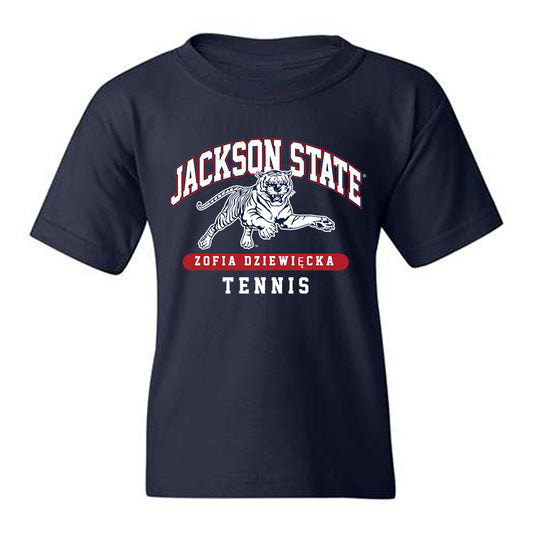 Jackson State - NCAA Women's Tennis : Zofia Dziewięcka - Classic Fashion Shersey Youth T-Shirt-0