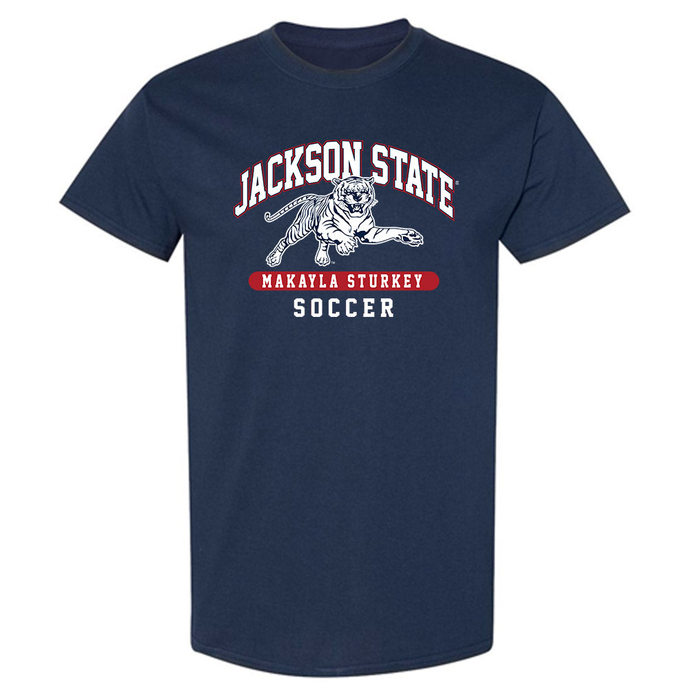 Jackson State - NCAA Women's Soccer : Makayla Sturkey - Classic Fashion Shersey T-Shirt-0