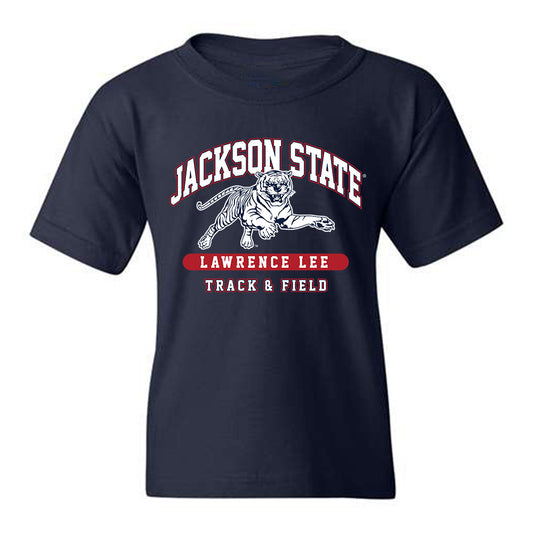 Jackson State - NCAA Men's Track & Field : Lawrence Lee - Classic Fashion Shersey Youth T-Shirt